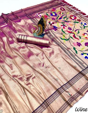 Anupama zari paithani- vol-1 surat sarees wholesalers market